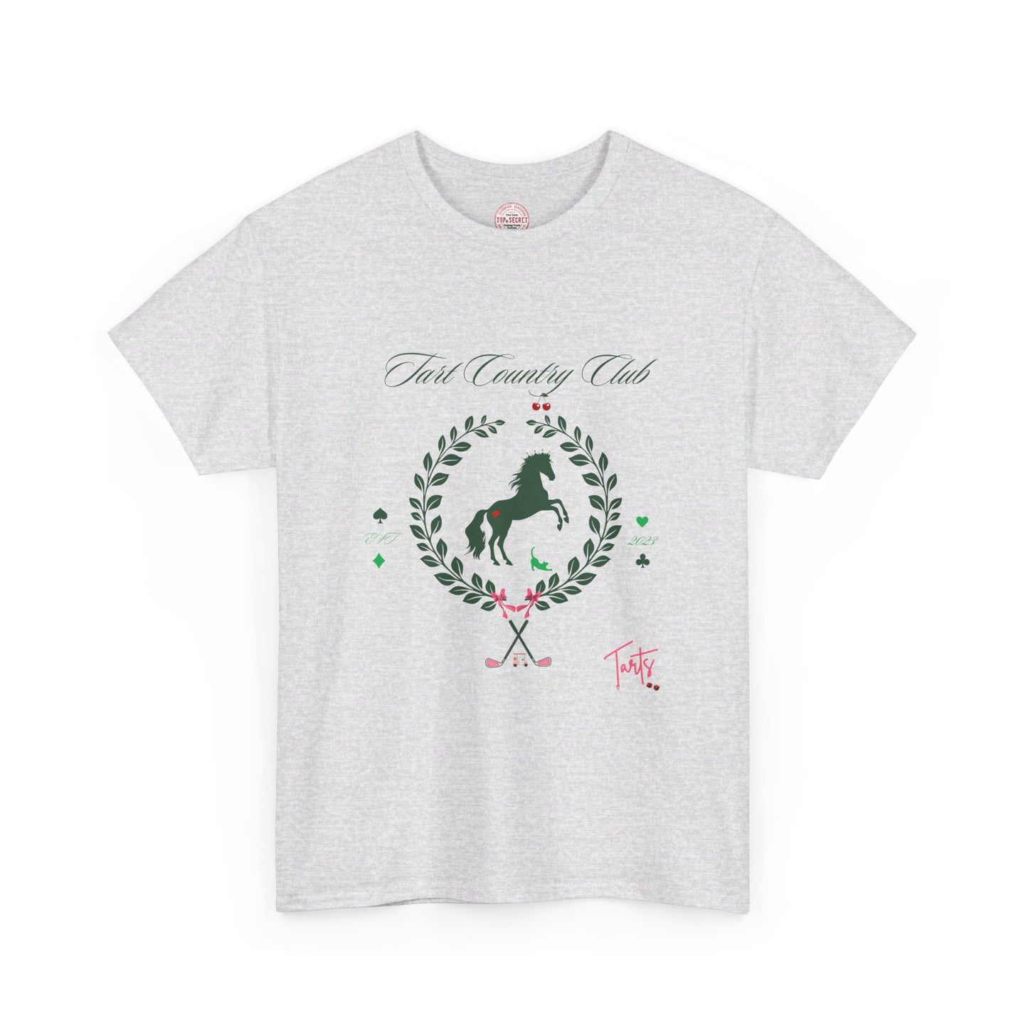 Two Tarts Country Club Unisex Heavy Cotton Tee