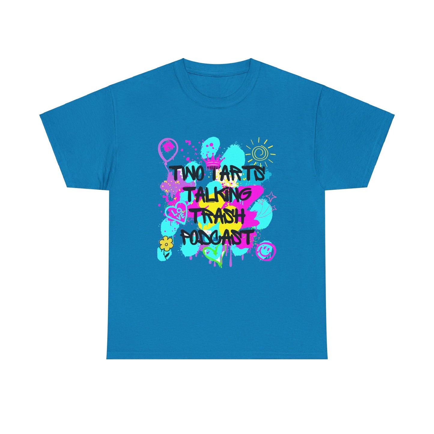 Two Tarts Graffiti Unisex Heavy Cotton Tee