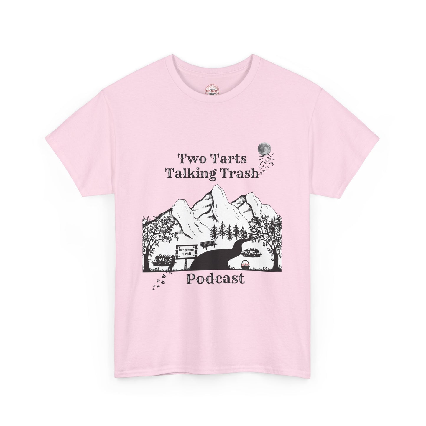 Two Tarts Talking Trash Podcast Trails Unisex Heavy Cotton Tee