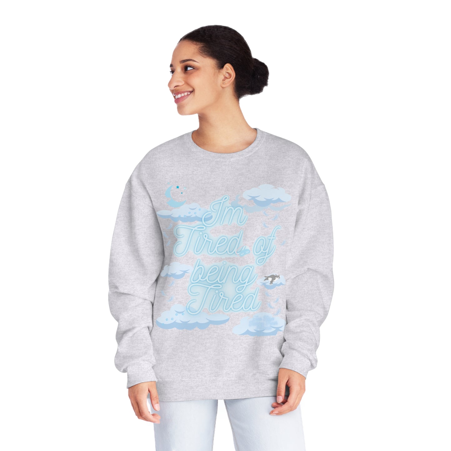 Two Tarts Tired Unisex Crewneck Sweatshirt