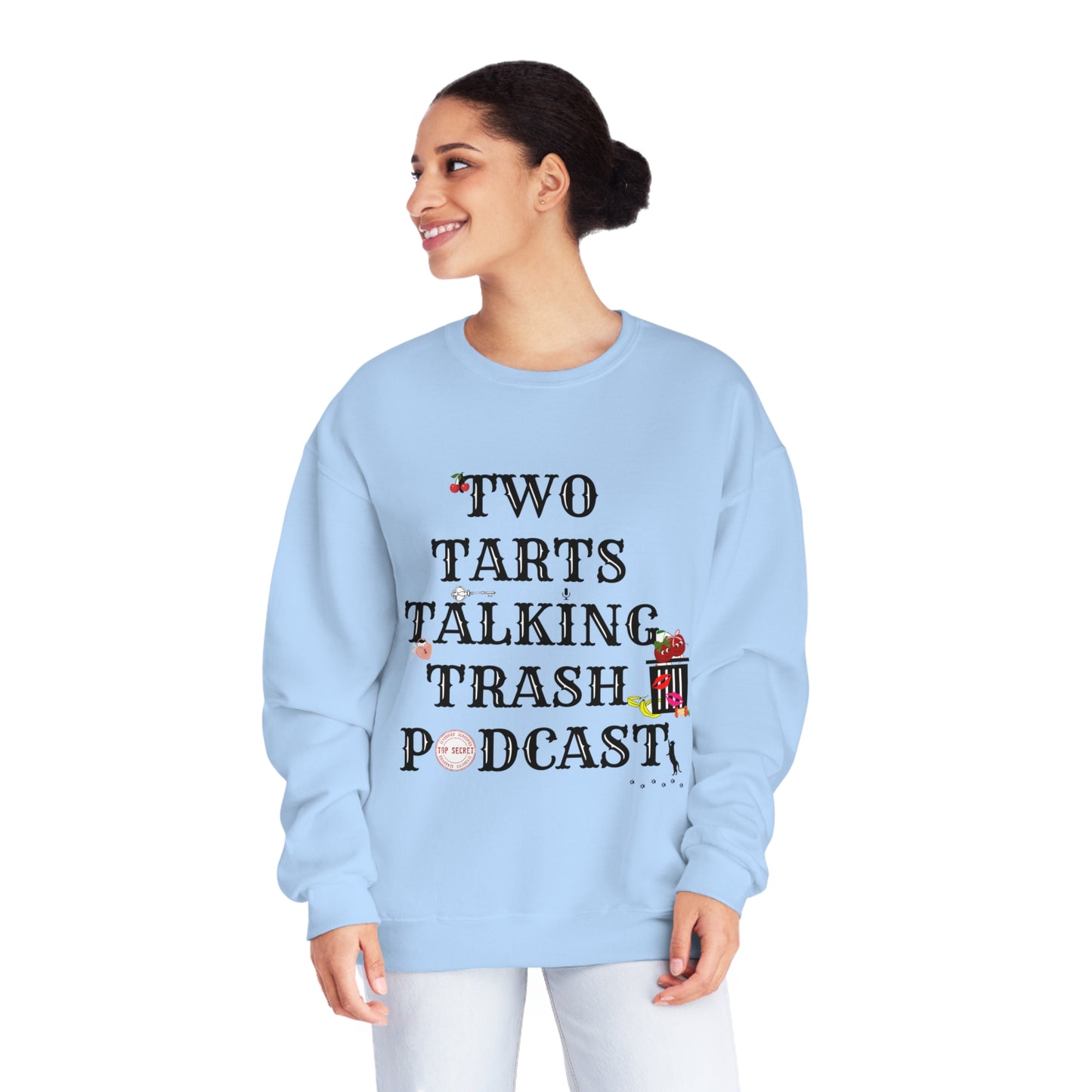 Two Tarts Cherries Unisex Crewneck Sweatshirt