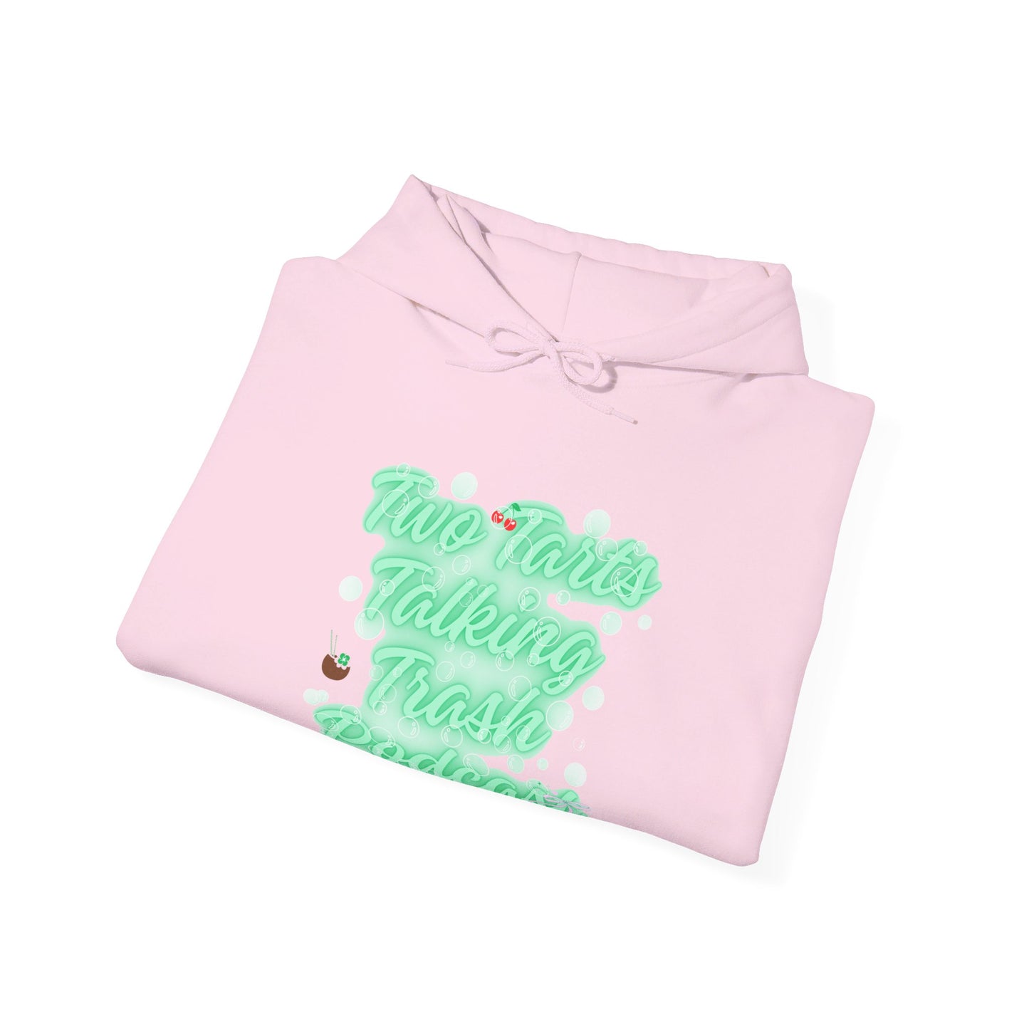 Two Tarts Green Bubble Unisex Hooded Sweatshirt