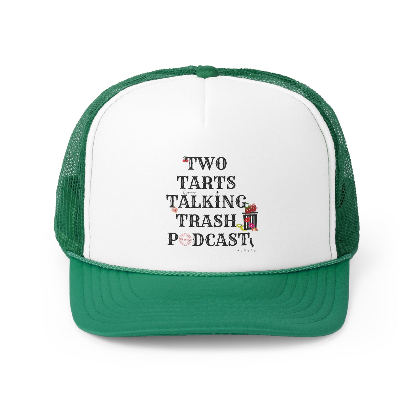 Two Tarts Talking Trash Podcast Cherries Trucker Caps