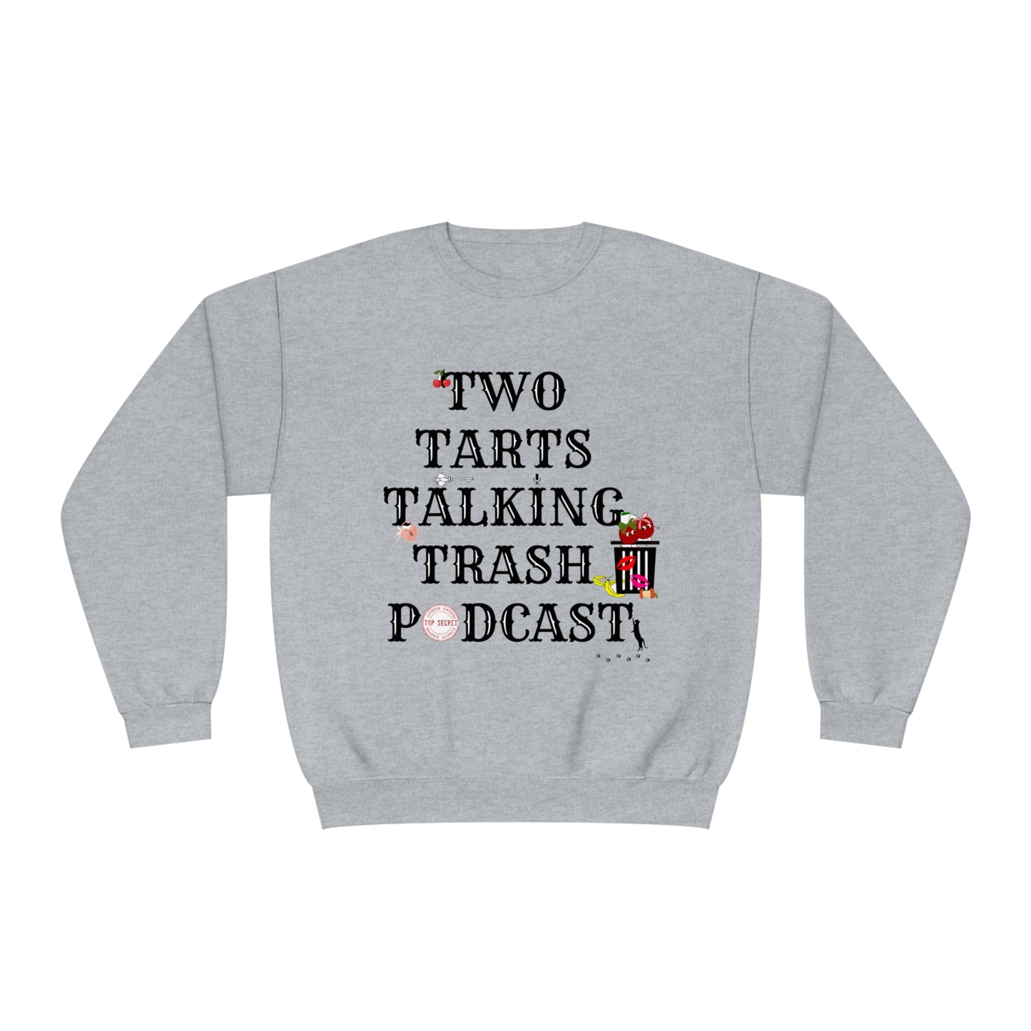 Two Tarts Cherries Unisex Crewneck Sweatshirt