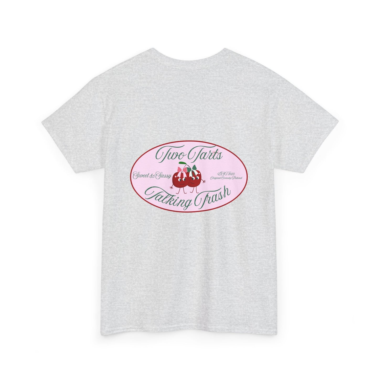 Two Tarts Pink Bubble Unisex Heavy Cotton Tee