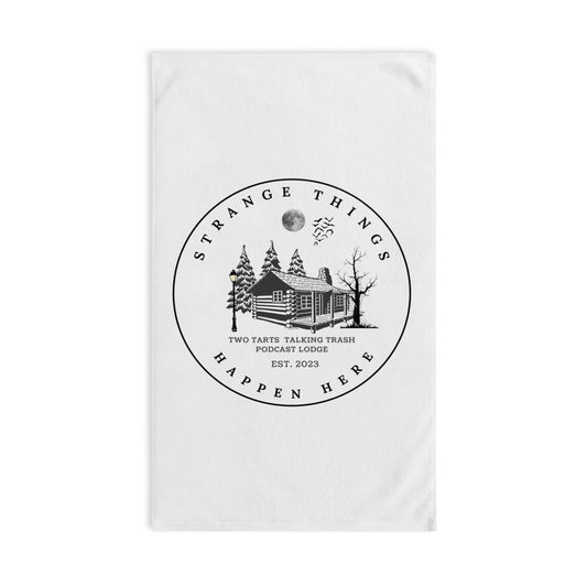 Two Tarts Strange Things Hand Towel