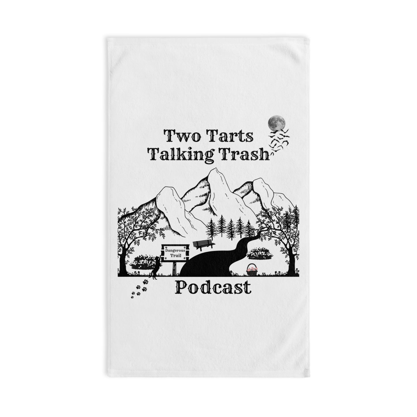 Two Tarts Trails Hand Towel