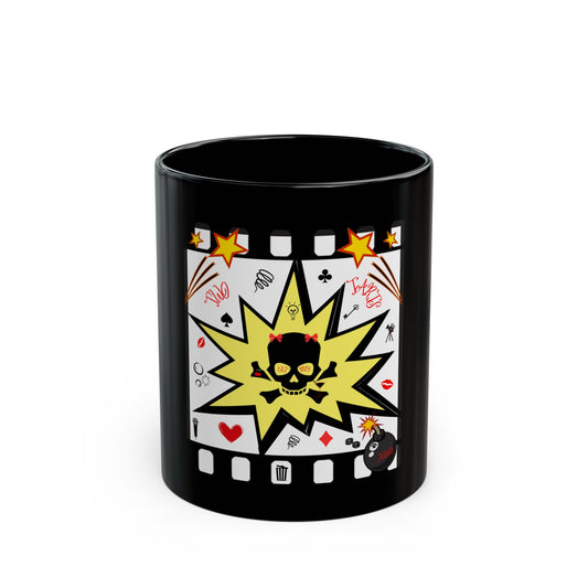 Skull Comic Mug