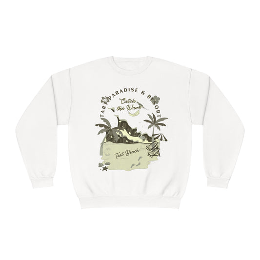 Two Tarts Beach Unisex Crewneck Sweatshirt