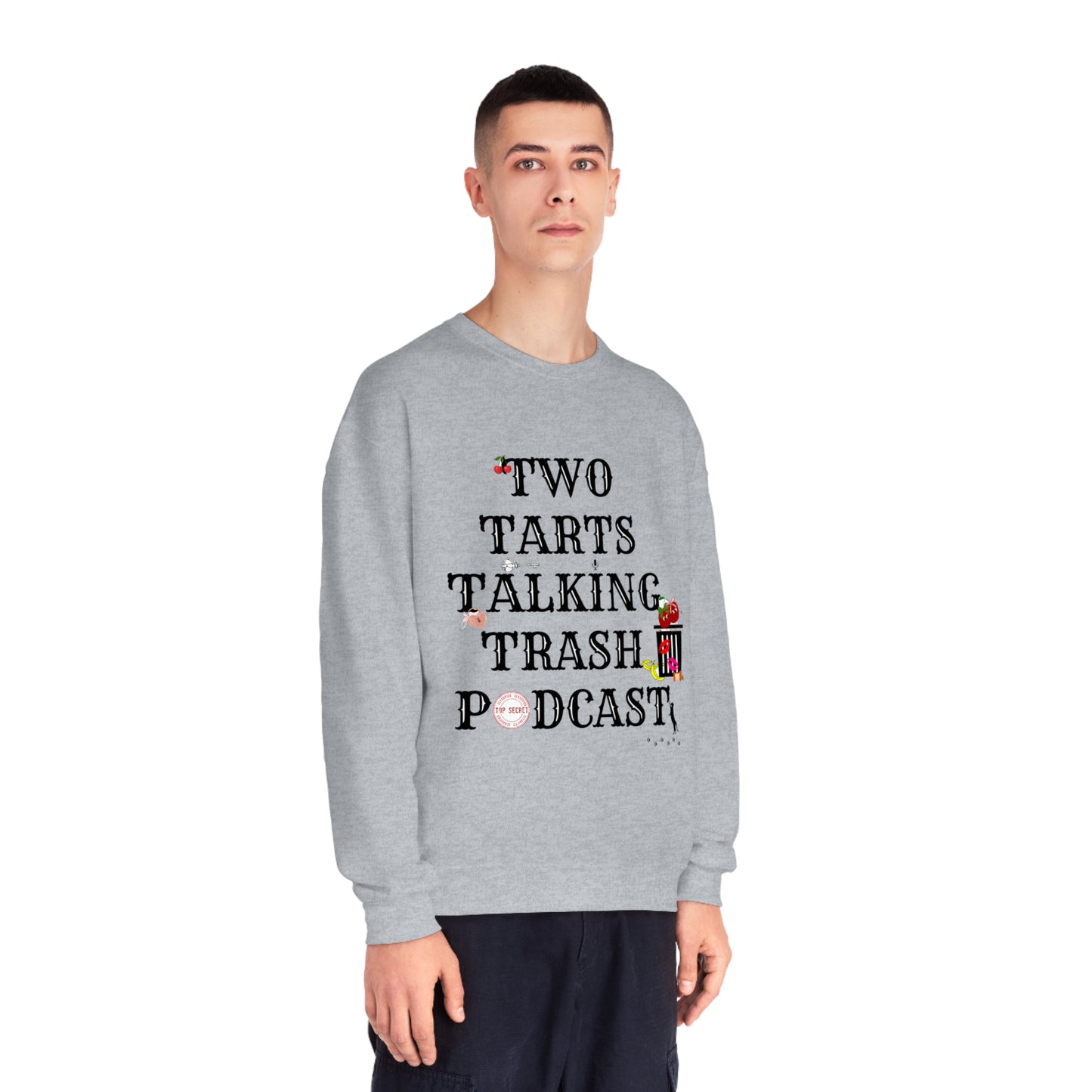 Two Tarts Cherries Unisex Crewneck Sweatshirt