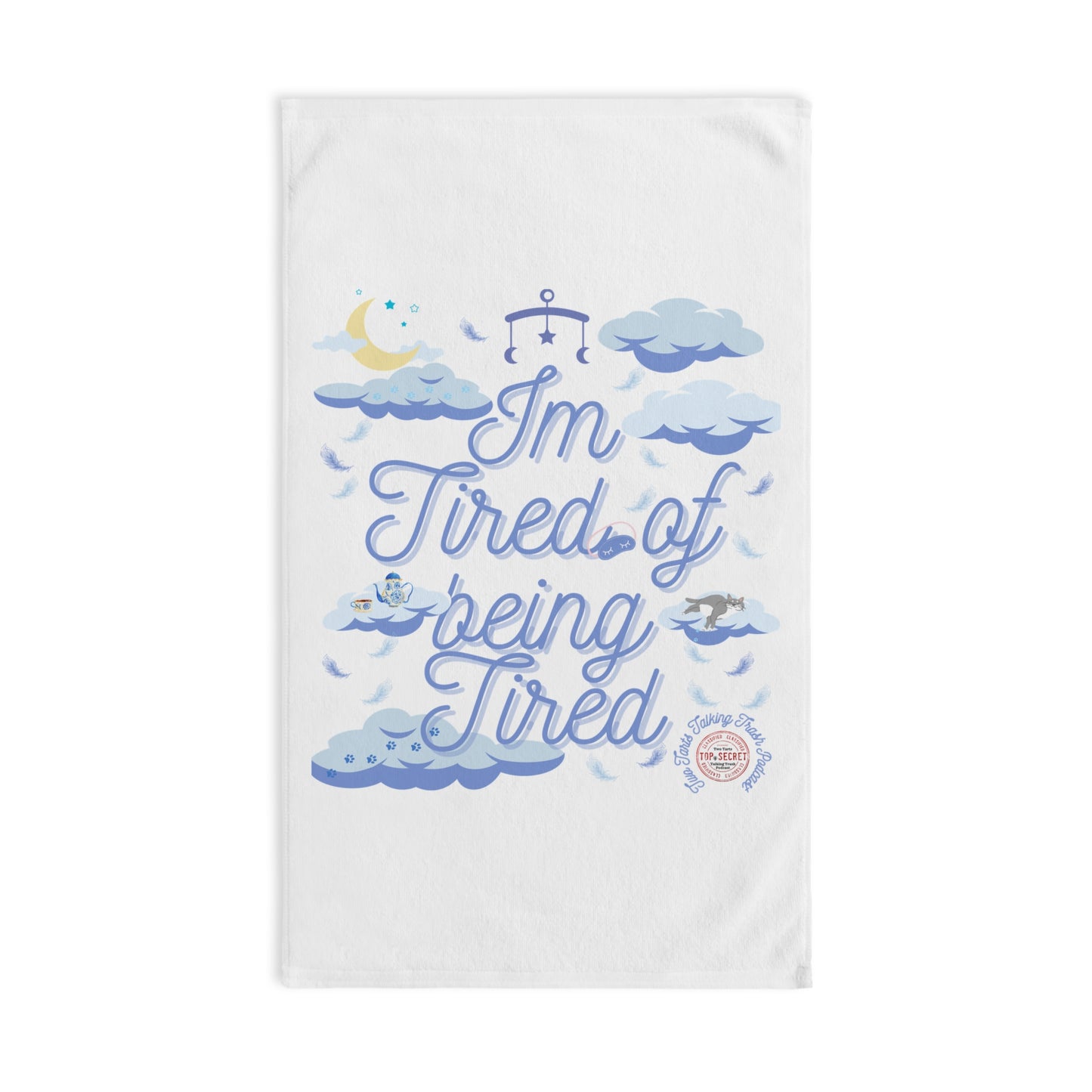 Two Tarts Tired Hand Towel