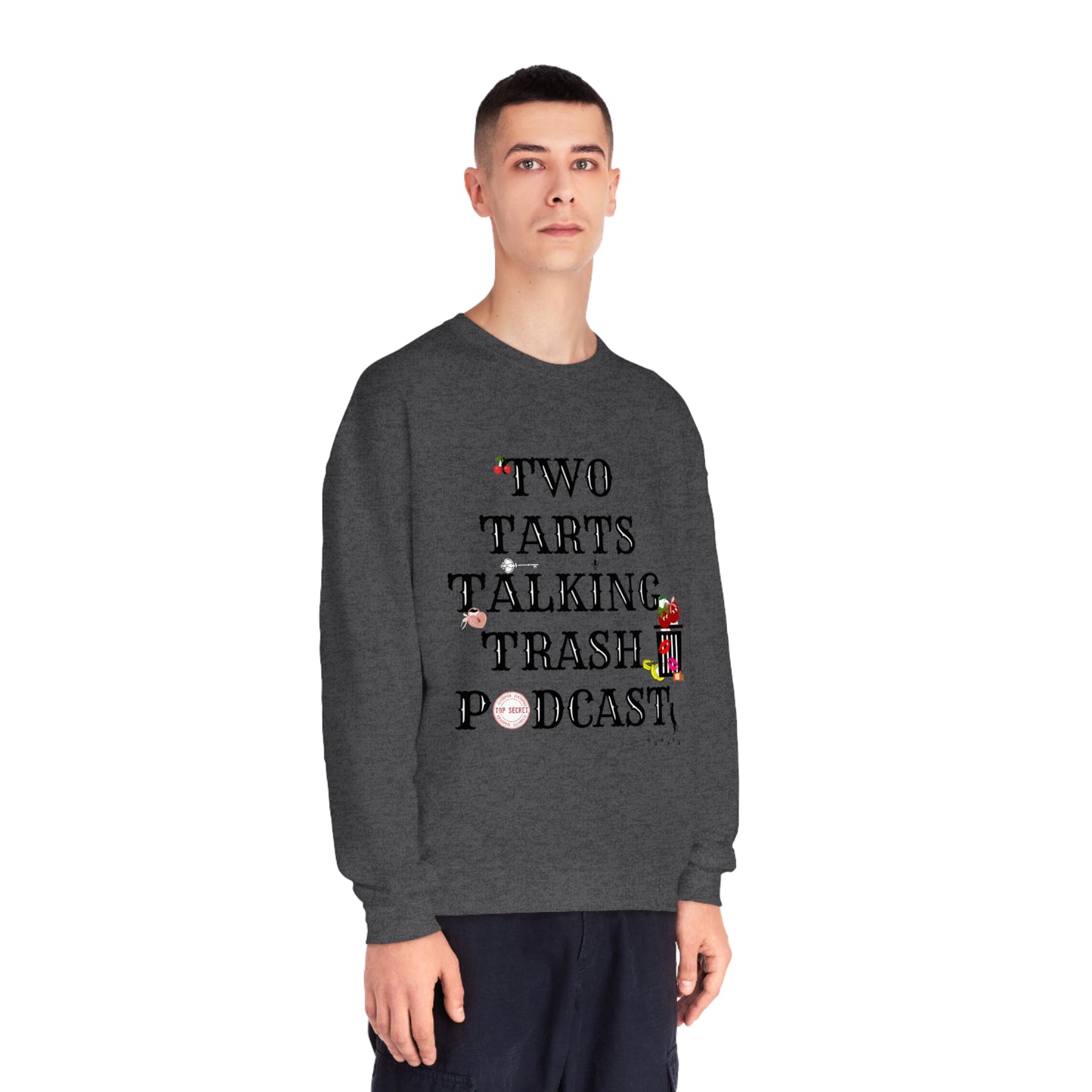 Two Tarts Cherries Unisex Crewneck Sweatshirt