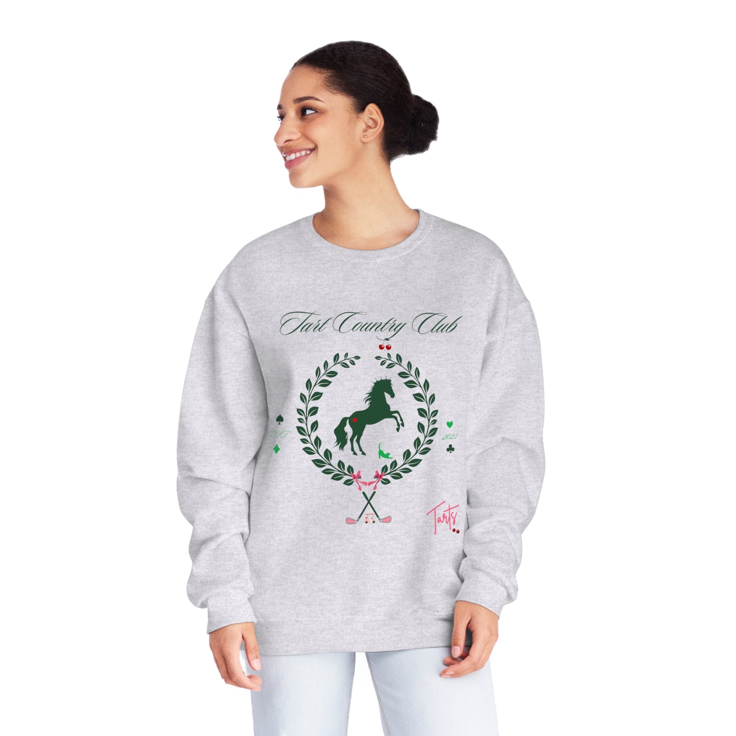 Two Tarts Country Club Crewneck Sweatshirt