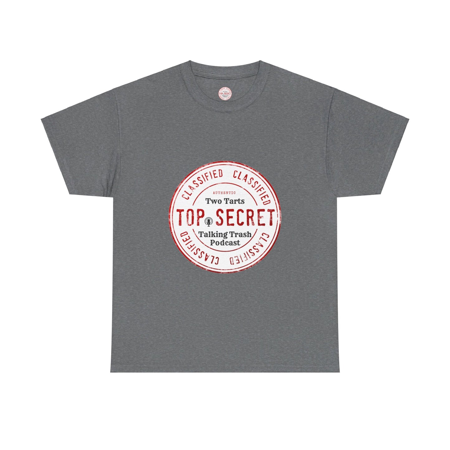 Two Tarts Top Secret Unisex Heavy Cotton Tee