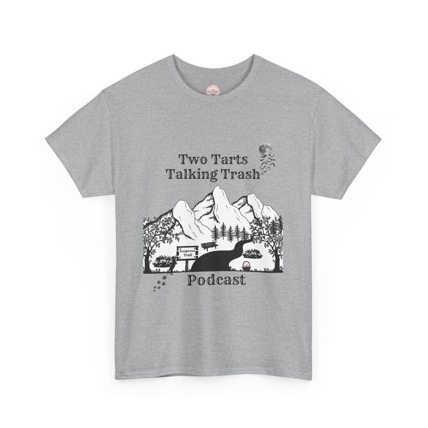 Two Tarts Talking Trash Podcast Trails Unisex Heavy Cotton Tee