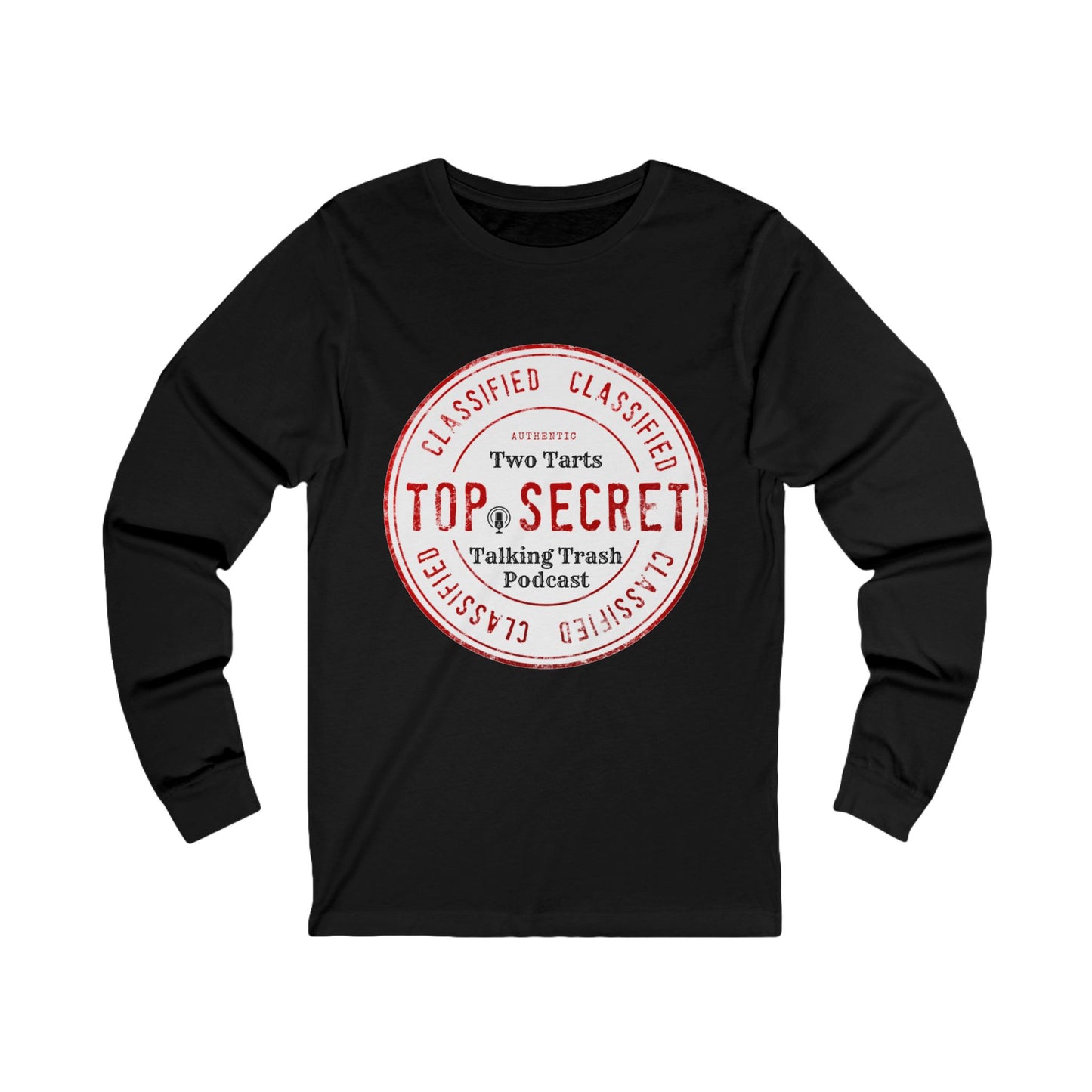 Two Tarts Top Secret Unisex Jersey Long Sleeve Tee