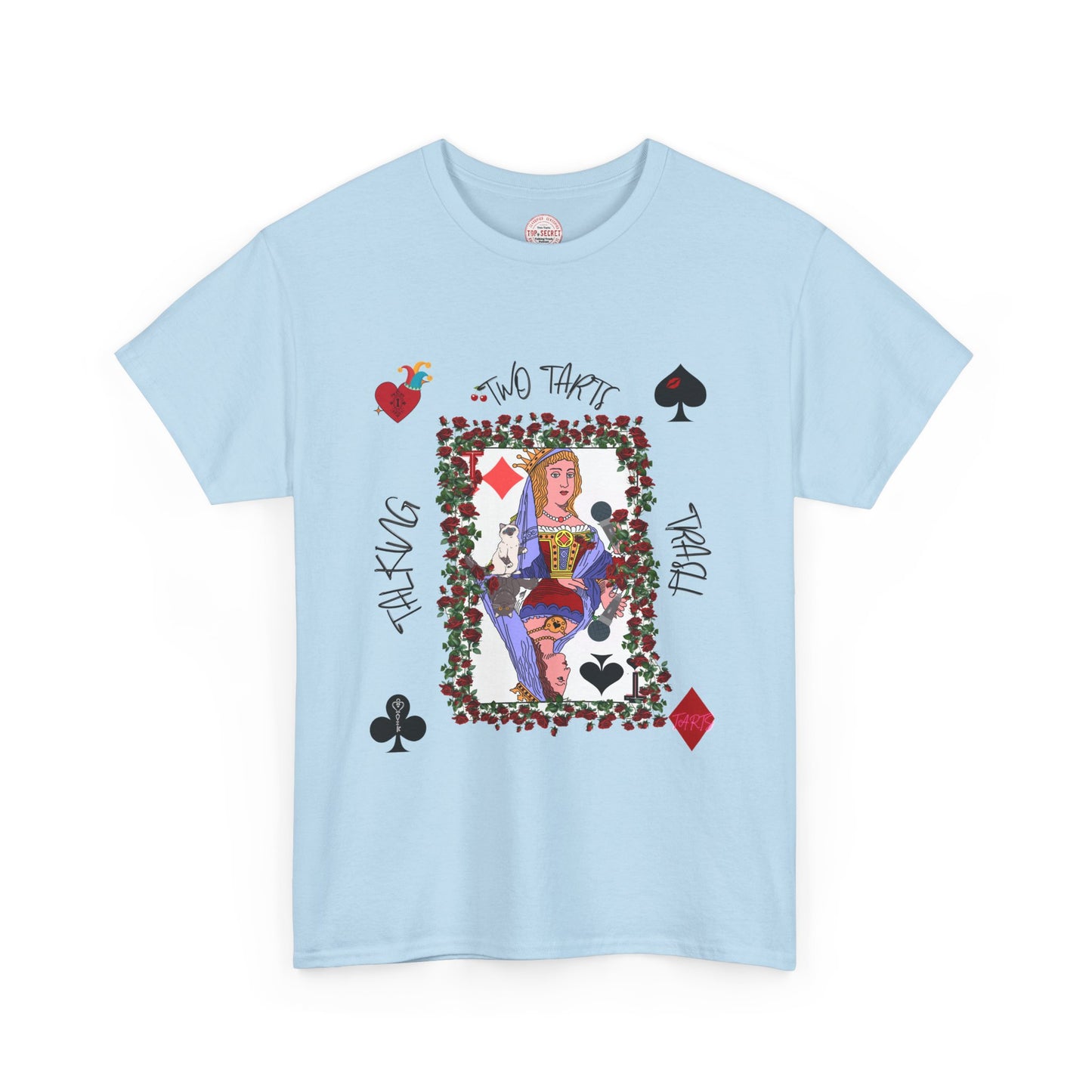 Two Tarts Queen Unisex Heavy Cotton Tee