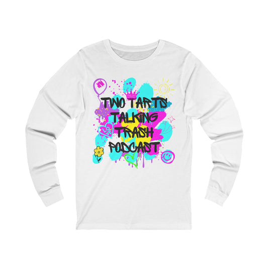 Two Tarts Graffiti Unisex Jersey Long Sleeve Tee