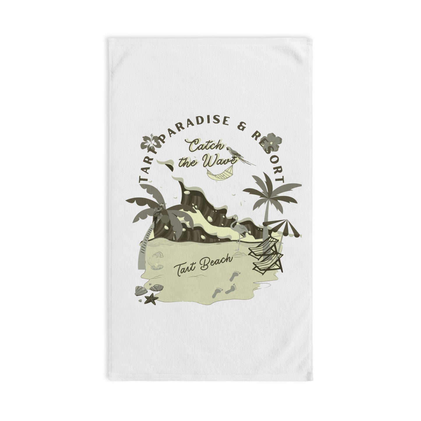 Two Tarts Beach Hand Towel