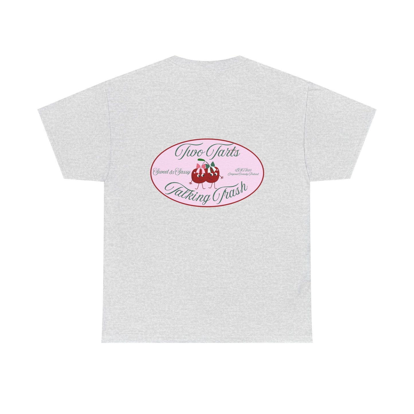 Two Tarts Pink Bubble Unisex Heavy Cotton Tee