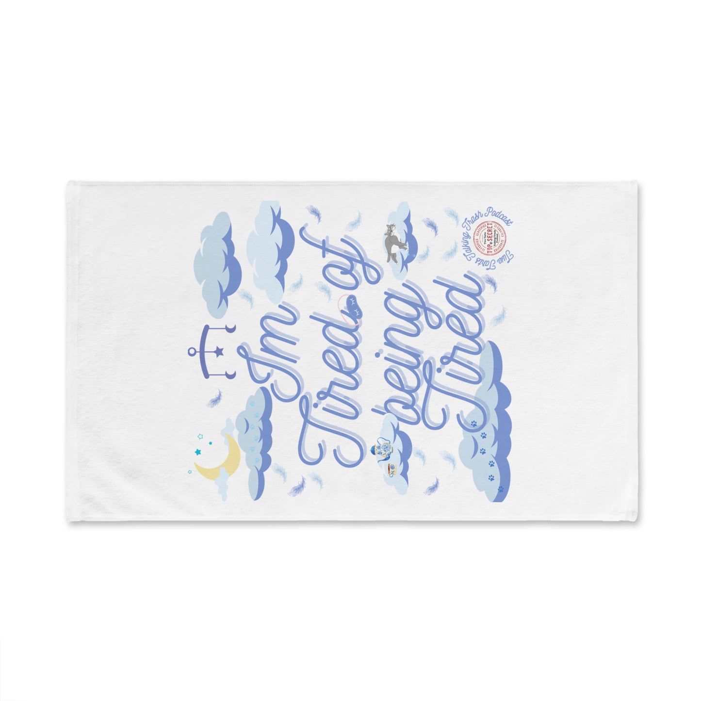 Two Tarts Tired Hand Towel