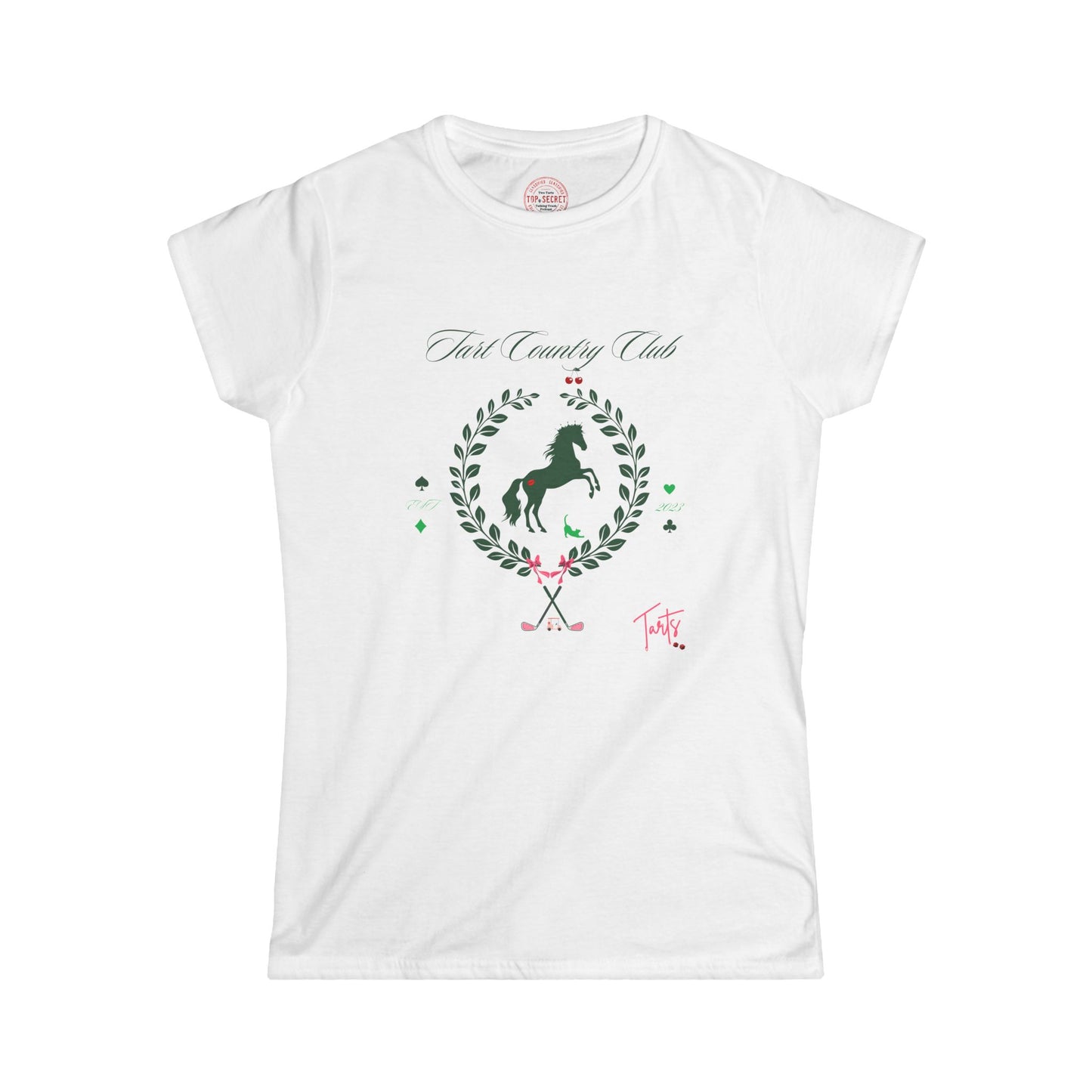 Two Tarts Country Club Women's Softstyle Tee