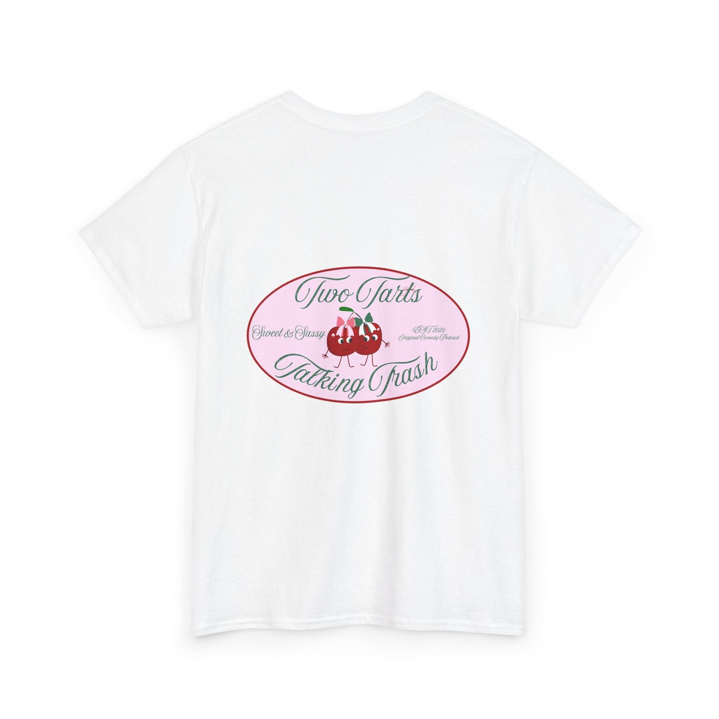 Two Tarts Pink Bubble Unisex Heavy Cotton Tee