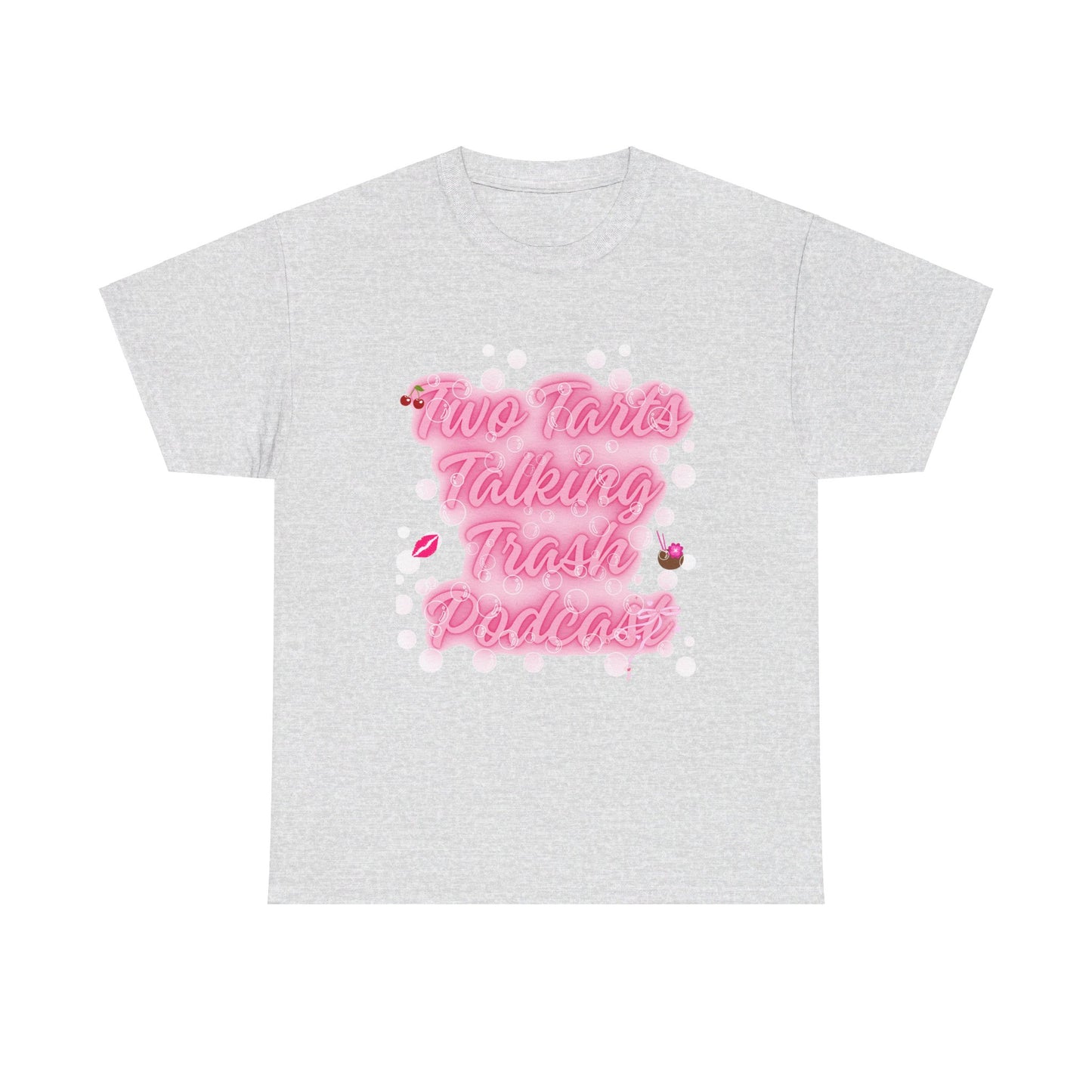 Two Tarts Pink Bubble Unisex Heavy Cotton Tee