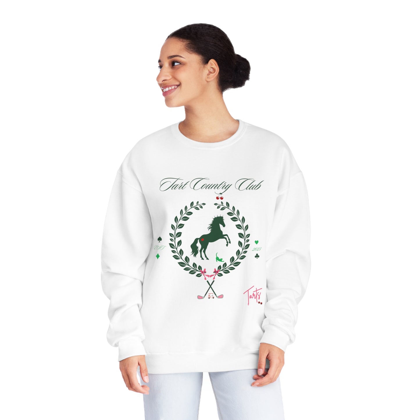 Two Tarts Country Club Crewneck Sweatshirt