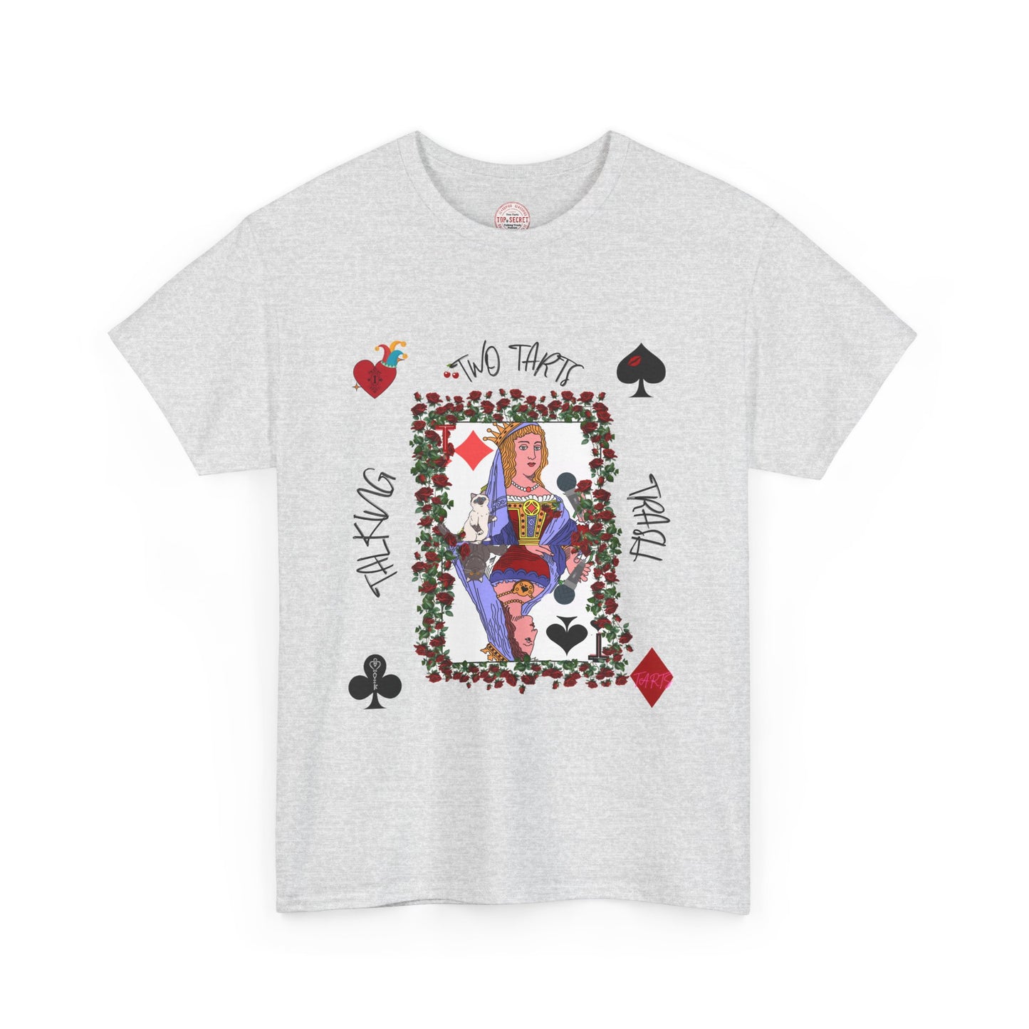 Two Tarts Queen Unisex Heavy Cotton Tee