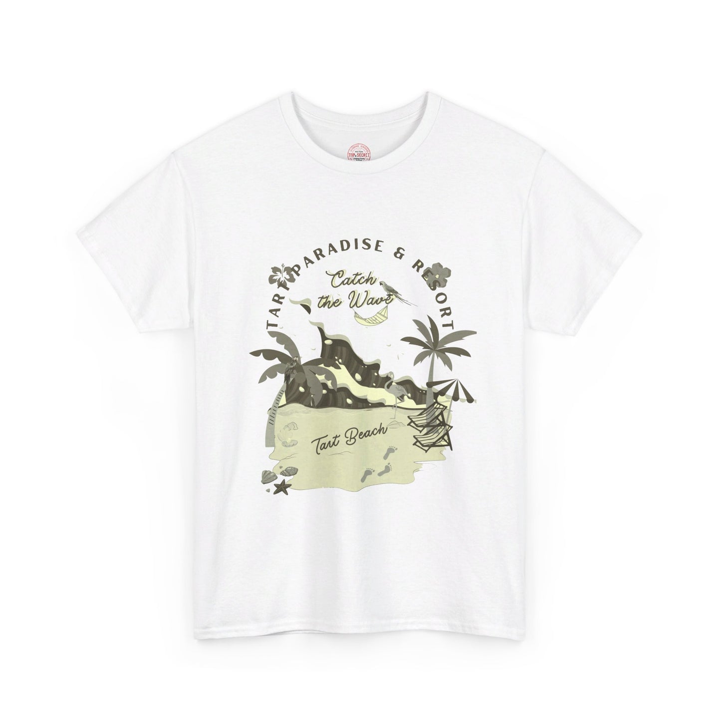 Two Tarts Beach Unisex Heavy Cotton Tee