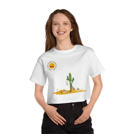 Two Tarts Desert Cropped T-Shirt