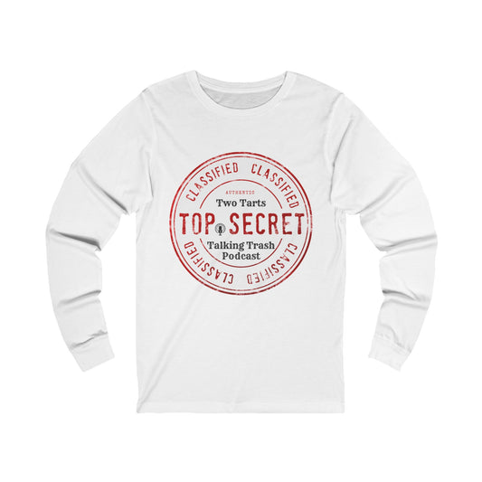 Two Tarts Top Secret Unisex Jersey Long Sleeve Tee