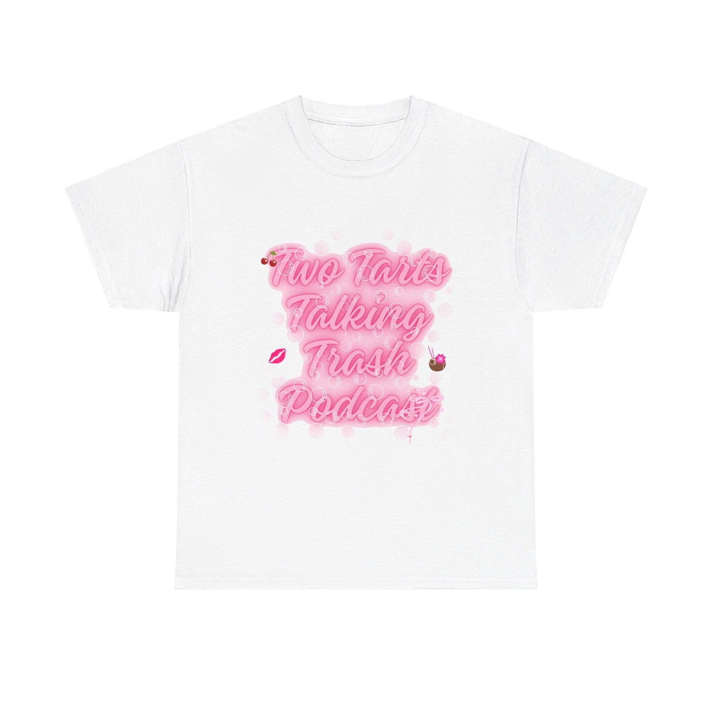 Two Tarts Pink Bubble Unisex Heavy Cotton Tee