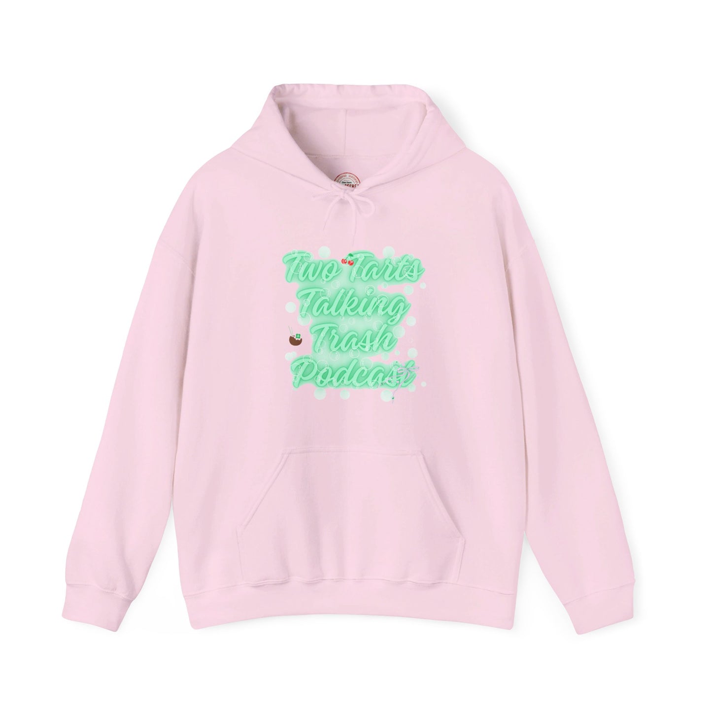 Two Tarts Green Bubble Unisex Hooded Sweatshirt