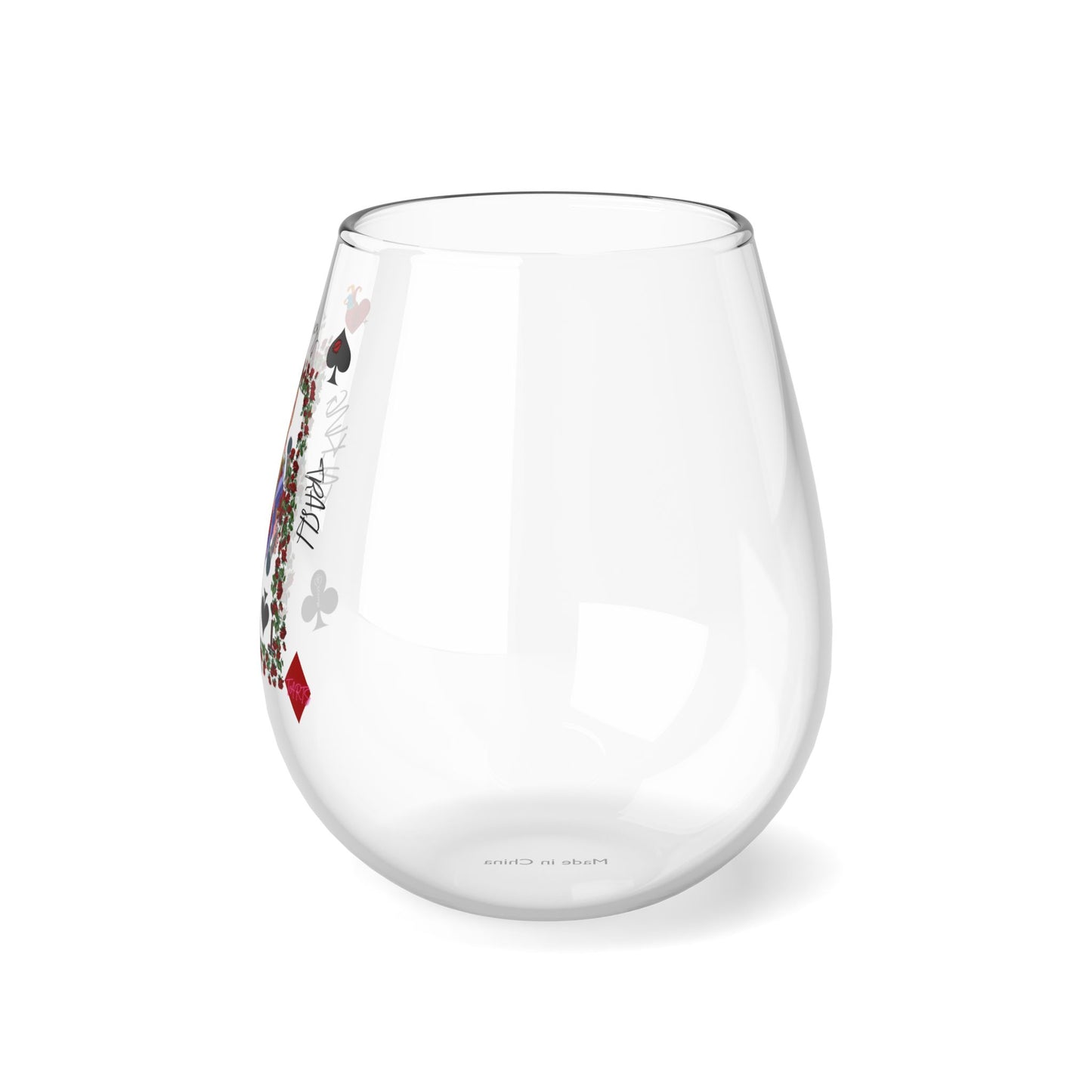 Two Tarts Queen Stemless Wine Glass, 11.75oz