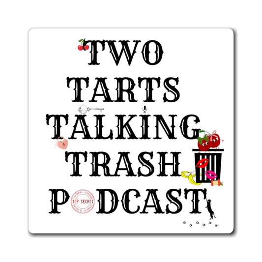 Two Tarts Talking Trash Cherries Magnets