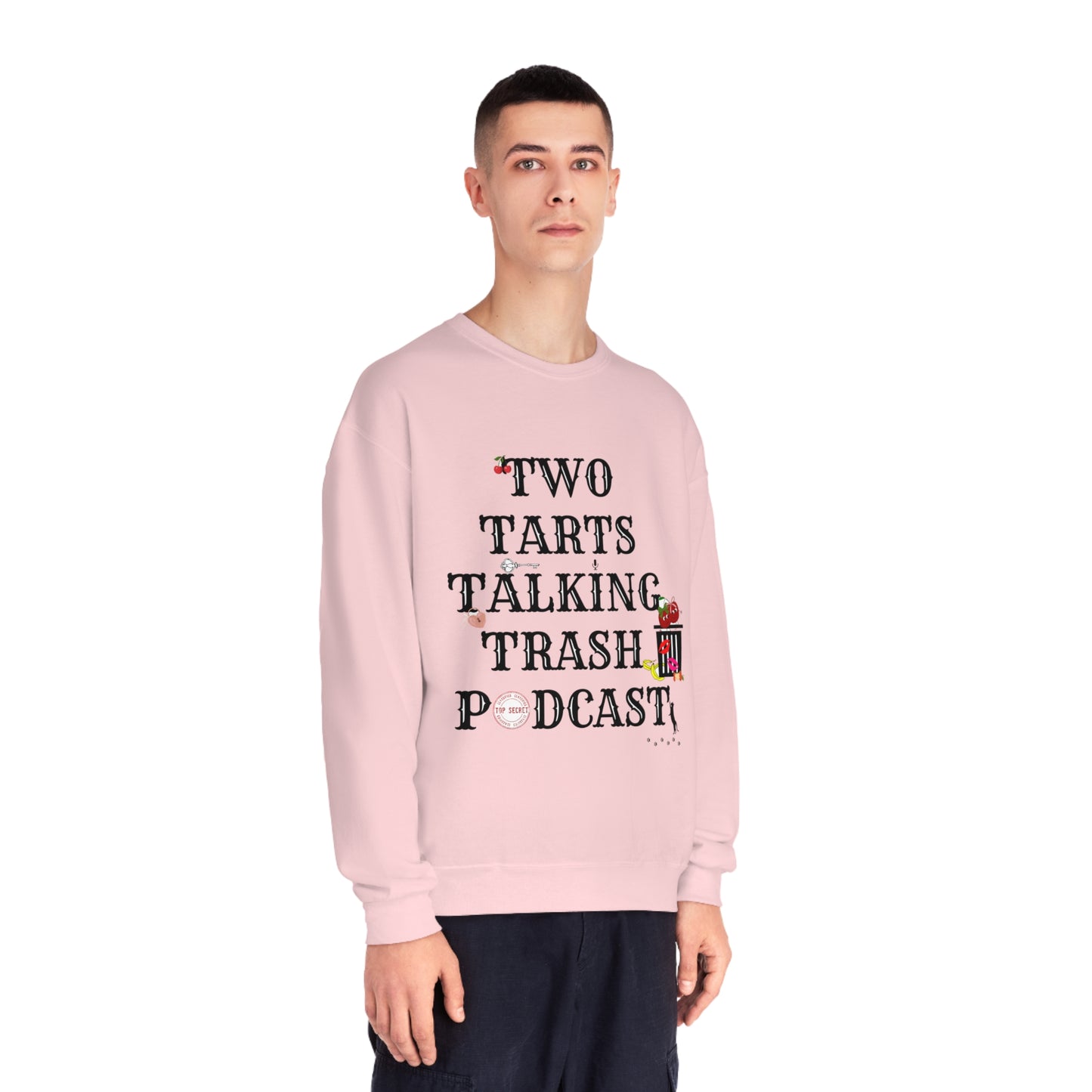 Two Tarts Cherries Unisex Crewneck Sweatshirt