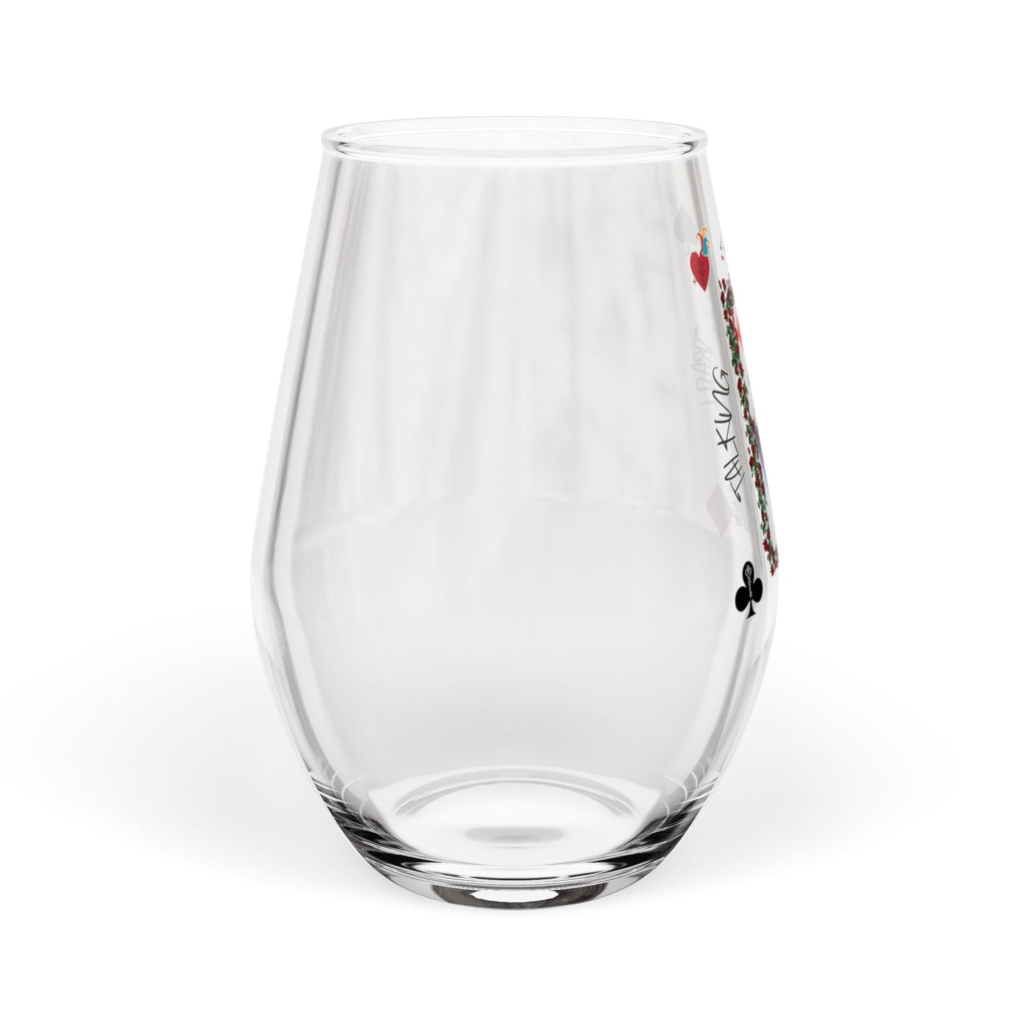 Two Tarts Queen Stemless Wine Glass, 11.75oz
