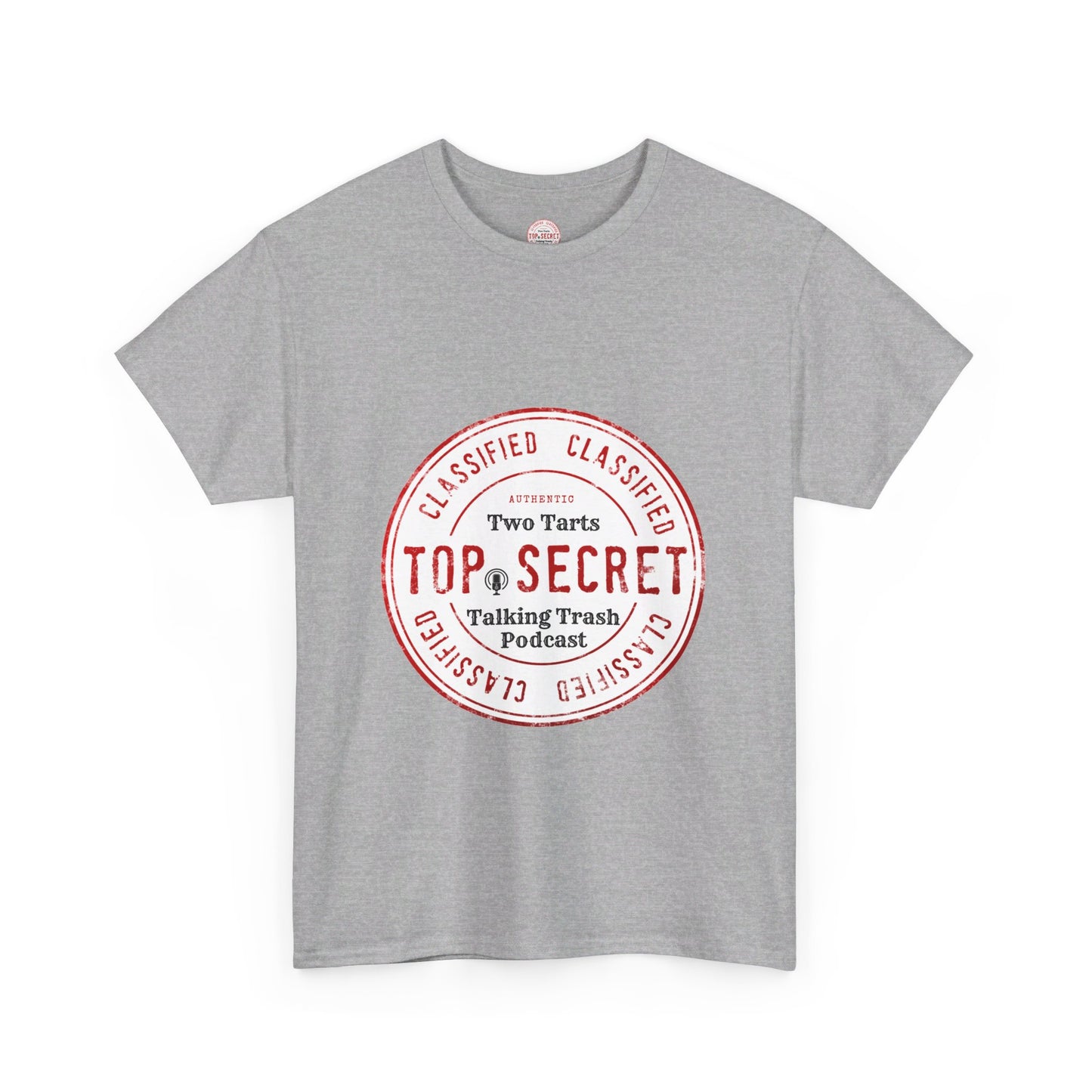 Two Tarts Top Secret Unisex Heavy Cotton Tee