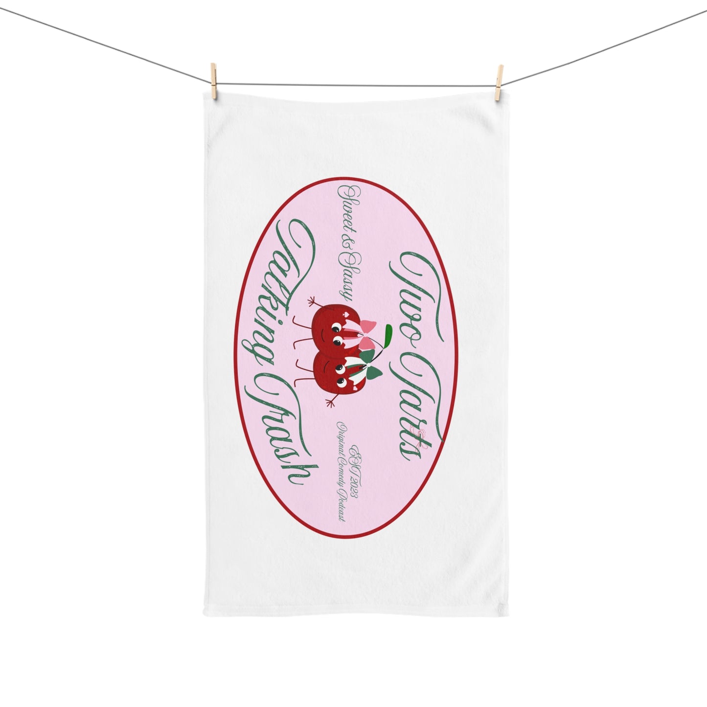 Tarts Cherries Hand Towel