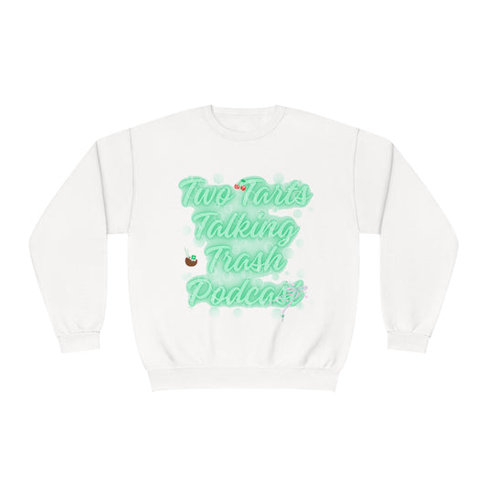 Two Tarts Bubble Green Unisex Crewneck Sweatshirt