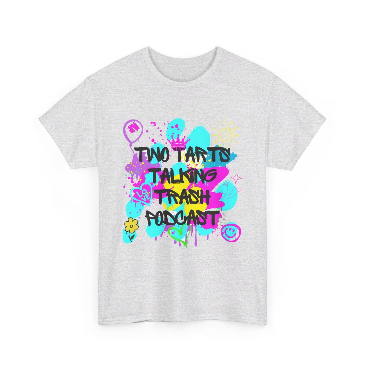 Two Tarts Graffiti Unisex Heavy Cotton Tee