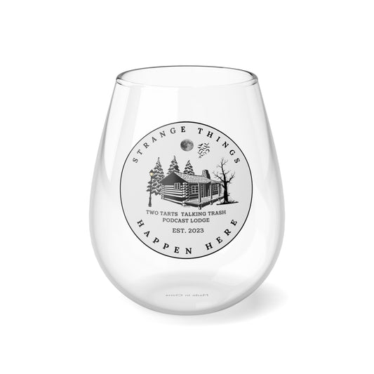 Two Tarts Strange Things Stemless Wine Glass, 11.75oz