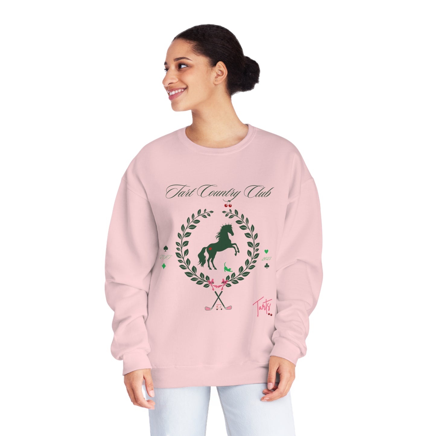 Two Tarts Country Club Crewneck Sweatshirt