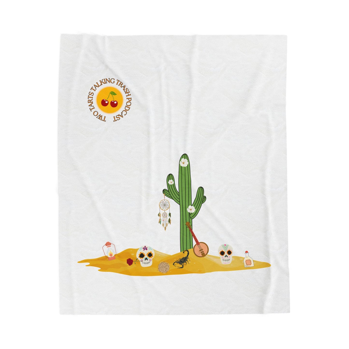 Tarts Desert Velveteen Plush Blanket