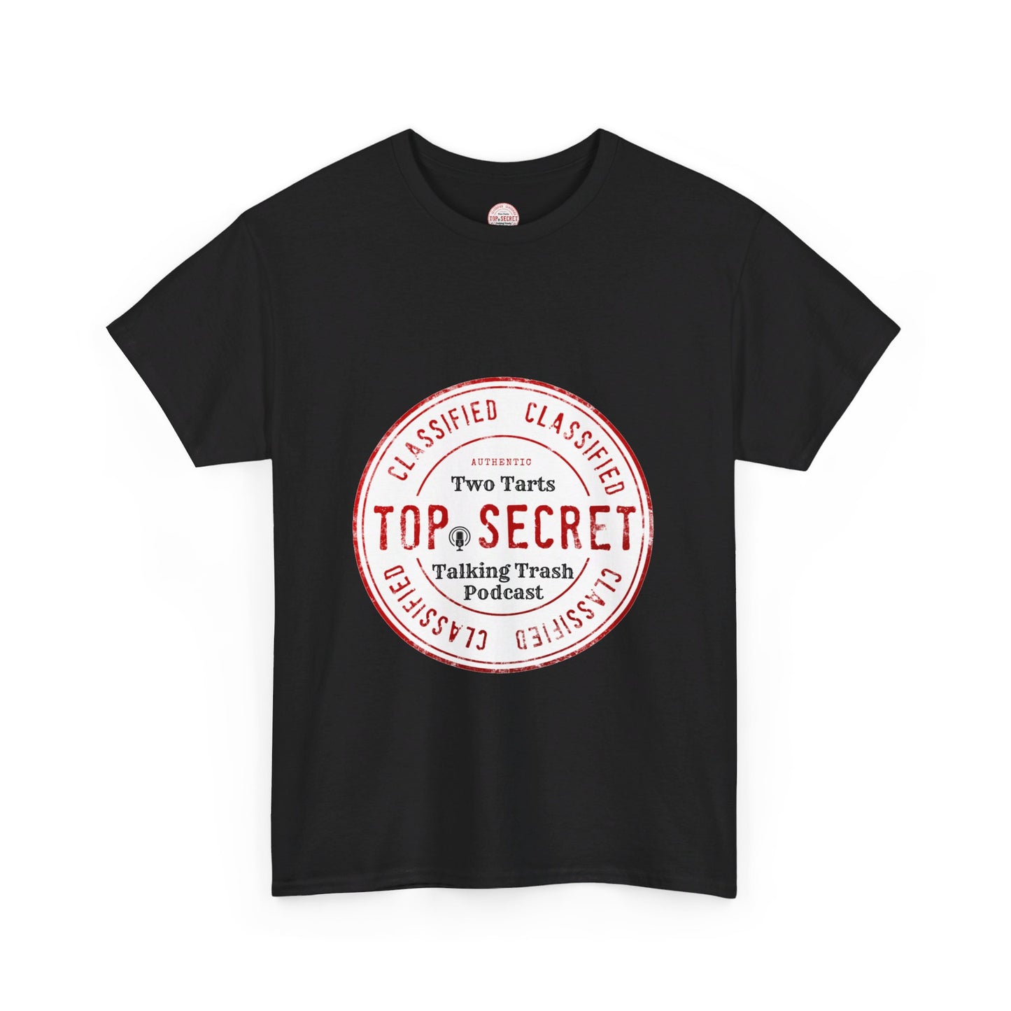 Two Tarts Top Secret Unisex Heavy Cotton Tee