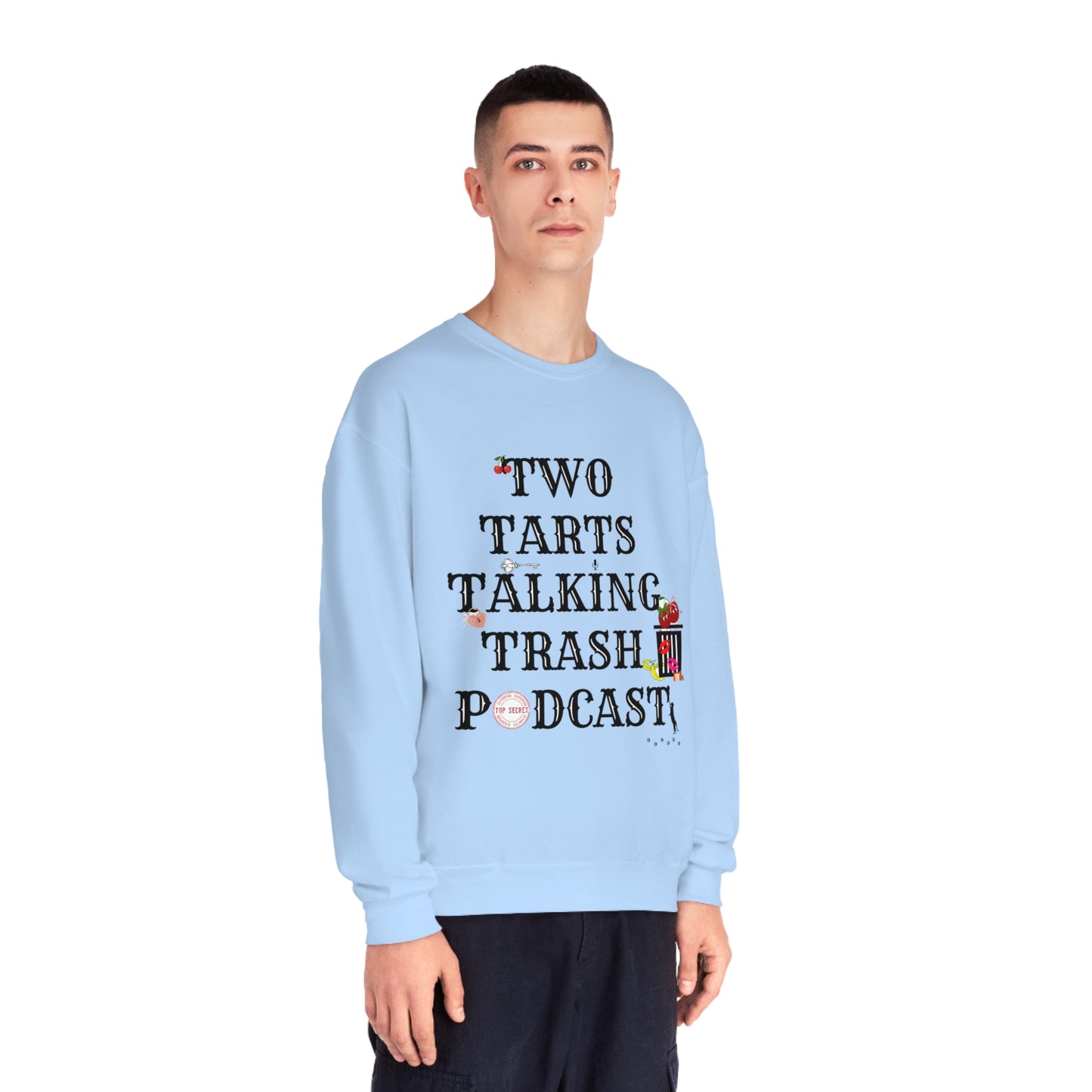 Two Tarts Cherries Unisex Crewneck Sweatshirt