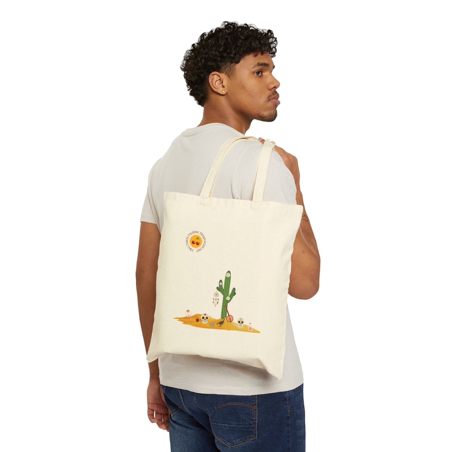 Tarts Desert Cotton Canvas Tote Bag