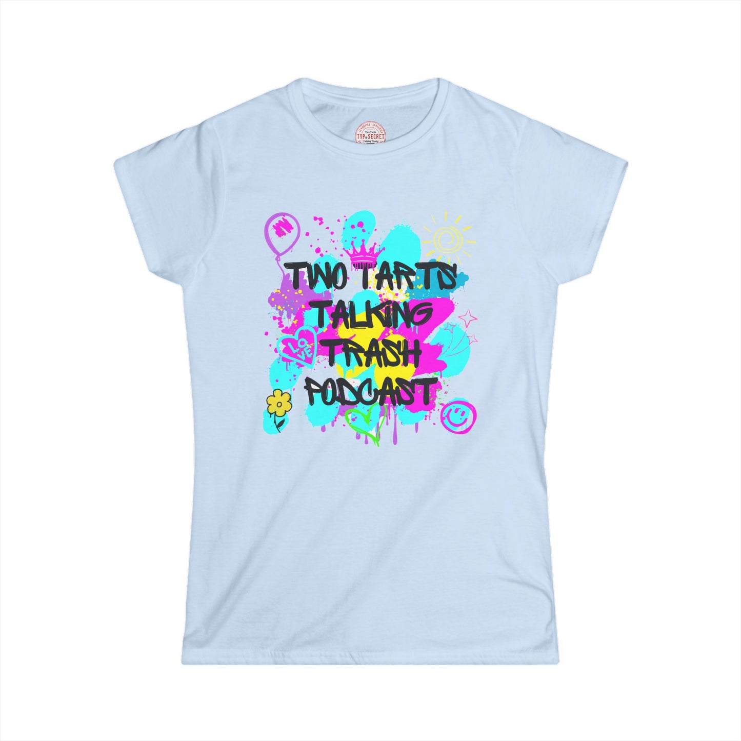 Two Tarts Graffiti Women's Softstyle Tee